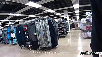 Exceptional Czech Teen Gets Seduced In Shopping Centre And Drilled Pov