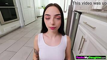 i enjoy being my stepdads sex toy with his hard juicy cock.