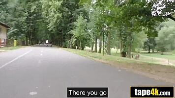 Hot brunette girlfriend turns slut for cash while boyfriend watches her fuck