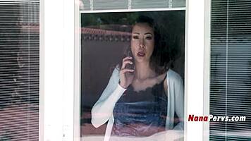 55yo Step Nana Seduces 18yo Step Grandson Kaya Knight David Lee