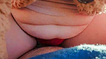 Tourist guide reveals his big cock to the pretty visitor on the mountain.