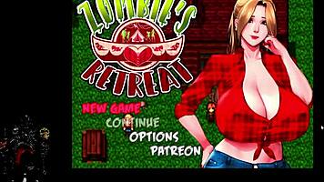 Zombies Retreat Ep 1 With Gloryhole Assfucking And Blowjob