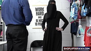 Shoplyfterxxx Com - Security Officer Justin Magnum Confronts Delilah Day Over Stolen Underwear Footage