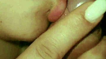 dominican bbw loves cock blow job with small tits and hairy pussy