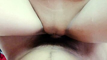 Young Teen Sucks Boss Cock in Hairless Anal Sex