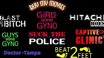 Zombae's first gyno exam turns humiliating with feet and shaved details