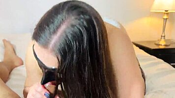 Wife Interacts with Neighbor While Husband Works for Money