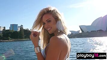 petite blondie jessica nelson strips naked and reveals her pussy on a yacht. wanna see?