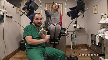 Petite tanned latina kalani luana spreads legs wide in gloves for intense slapping and gaping parody humiliation