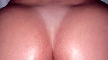 Redhead with pink pussy suffers after anal with boyfriend's big cock