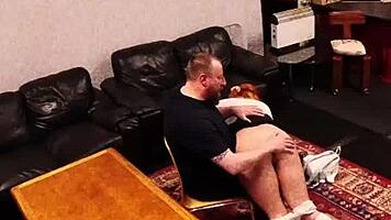 caught kissing uncle in office on security cam