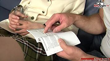 Petite Asian Teen 18+ with Small Tits Gets Anal in Black Socks