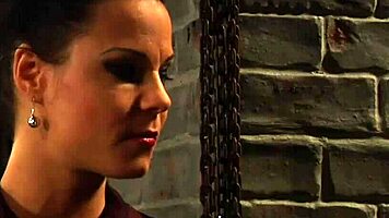 betrayed cargo, the innocent young slave moans during muff diving and fingering orgasm