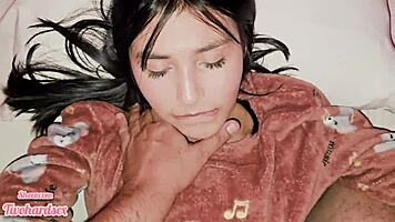 impregnated my cute step cousin with a massive cumshot in her shaved pussy.