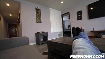 stepmom krissy lynn, sensual fuck with stepson