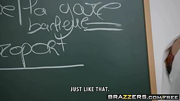 big tits at school romance languages scene with anissa kate