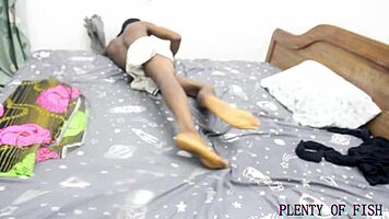 Bbw Housewife Seduced The Room Keeper And Gave A Good Blowjob