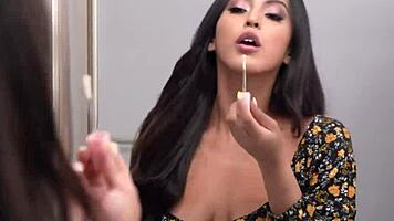 Horny Young Brunette Visits for Intense Sex