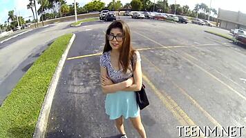 teen ava taylor gets hardcore on street 🍆