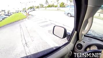 teen ava taylor gets hardcore on street 🍆