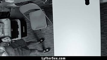 MALL COP USING METAL DETECTOR TO RETRIEVE STOLEN GOODS