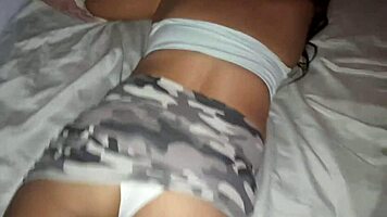 subtle morning intrusion leads to rough anal passion after the party