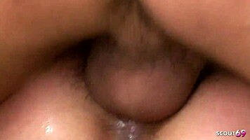 i tricked my japanese virgin friend into an uncensored creampie fuck when we were home alone