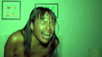 ebony slut gets huge creampie