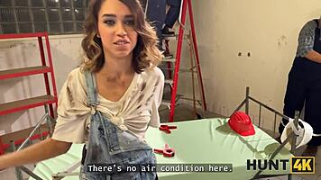 Young Lady Cheats On Boyfriend With Boss, Experiencing Real Orgasms In Shaved Pussy Sex