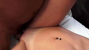 Gorgeous redhead teen rides old man in cowgirl position.