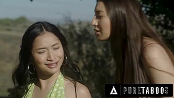 Pure taboo stepsister caught sucking guide