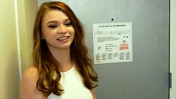 Midwestern Cutie Mazy Meyers Shakes Her Ass