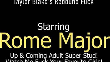 Taylor Blake Blows Rome Major's Monster Cock In Car Before Bareback Fuck