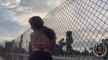 Taylor Blake Blows Rome Major's Monster Cock In Car Before Bareback Fuck