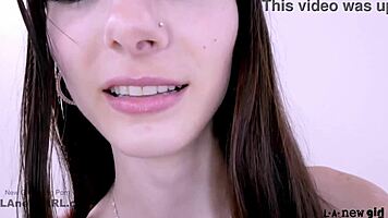 hot girl gets young pussy teased penetrated by long dick in casting