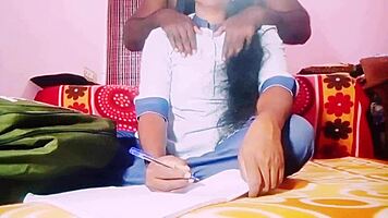 Teen feels intense pleasure with uncle