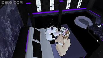 threesome with a petite femboy slut in group fun