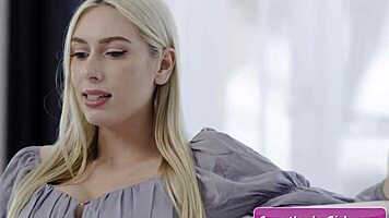 Redhead lesbian teen sucks big nipples and seduces blonde friend freya parker kay lovely