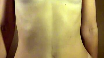 girlfriend bends over for rough sex