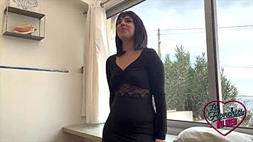 Ava Petite Perverse Soumise In Group Lingerie Scene
