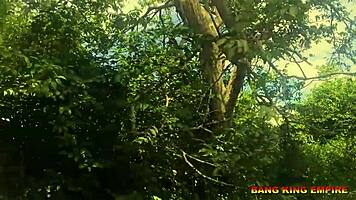 Halloween Hardcore Orgy With Big Black Cock And Ebony Orgasm