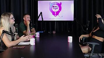 i compilados da val mineirinha no bora cast com bruna carlos watch on sheer red