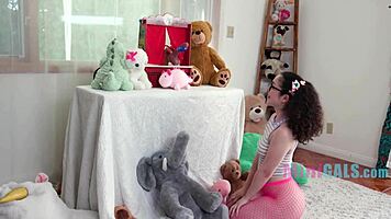 pigtail petite 18+ fucks master