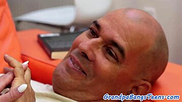 Oh, This Sweet Teen Loves Grandpa's Cum!