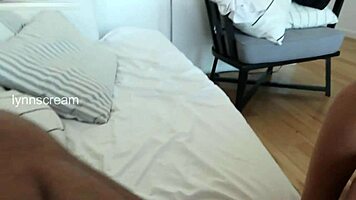 Pretty petite pays bet with anal creampie