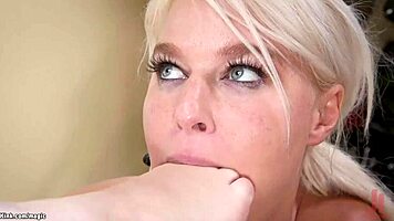 bound goth teen submits to stepfamily fucking in bdsm threesome