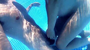 Who's Watching This Pregnant MILF in the Pool with Braces?