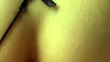 Petite latina lingerie model backstage anal sex - vertical pov?