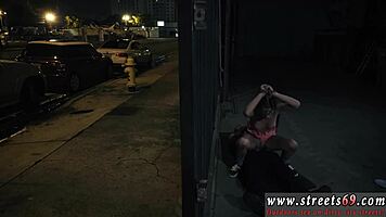 Extreme tied up nympho in glasses endures domination