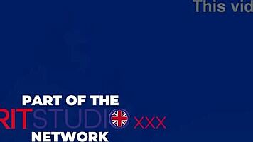 British Teen 18+ Sloppy Blowjob & Tit Wank